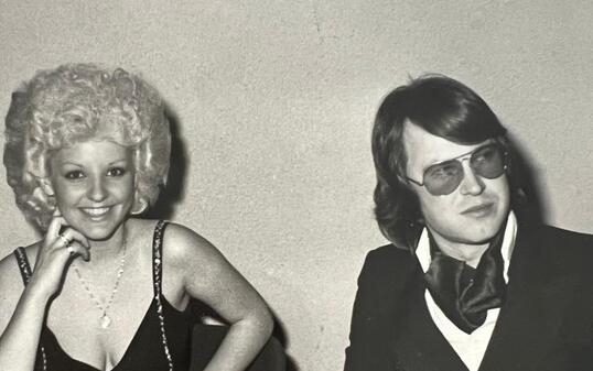 Bigi Bachmann mit Produzent Horst Hornung