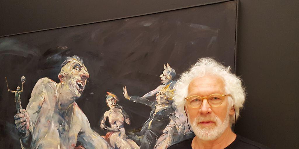 In Chur zu sehen: die bisher grösste Einzelausstellung des Bündner Künstlers Robert Indermaur.