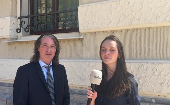 Interview mit FBP-Fraktionssprecher Johannes Kaiser nach der Landtagseröffnung