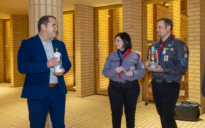 Friedenslicht 2025 in Liechtenstein (17.12.2025)