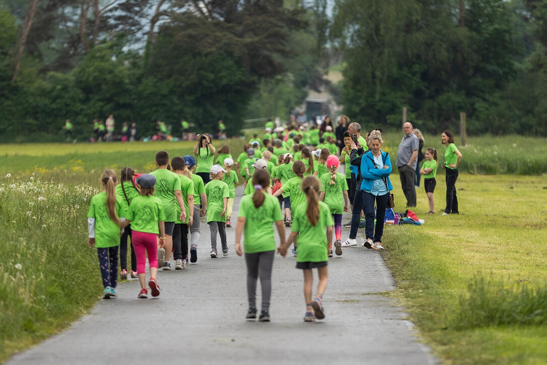 Sponsorenlauf der Primarschule Mauren