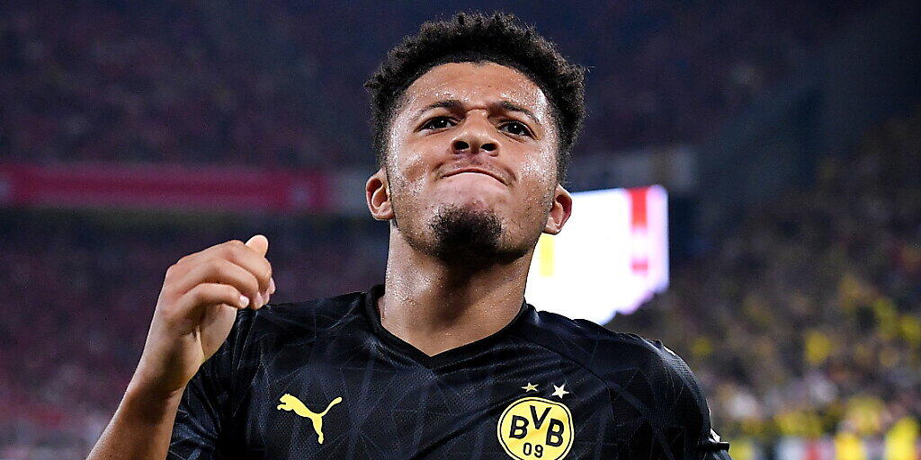 Jadon Sancho hat soeben Dortmunds 2:0 erzielt