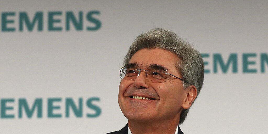 Siemens-Chef Joe Kaeser kann sich über einen kräftigen Lohnsprung freuen. (Archiv)