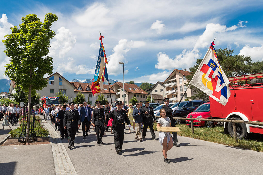 110. Landesfeuerwehrtag in Eschen