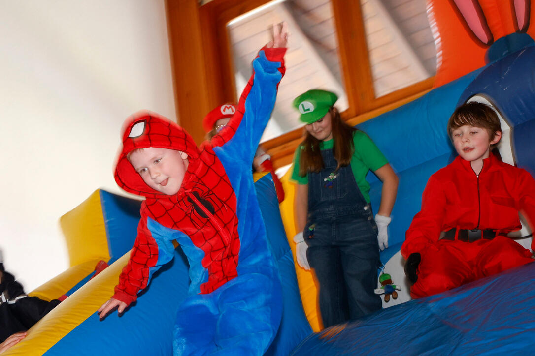 Kinderfasnacht in Schellenberg.