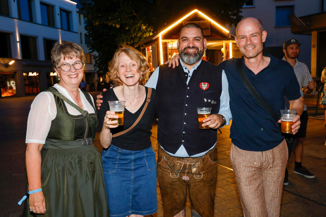 Auftakt zum 77. Verbandsmusikfest mit dem Bayerischen Abend in Vaduz