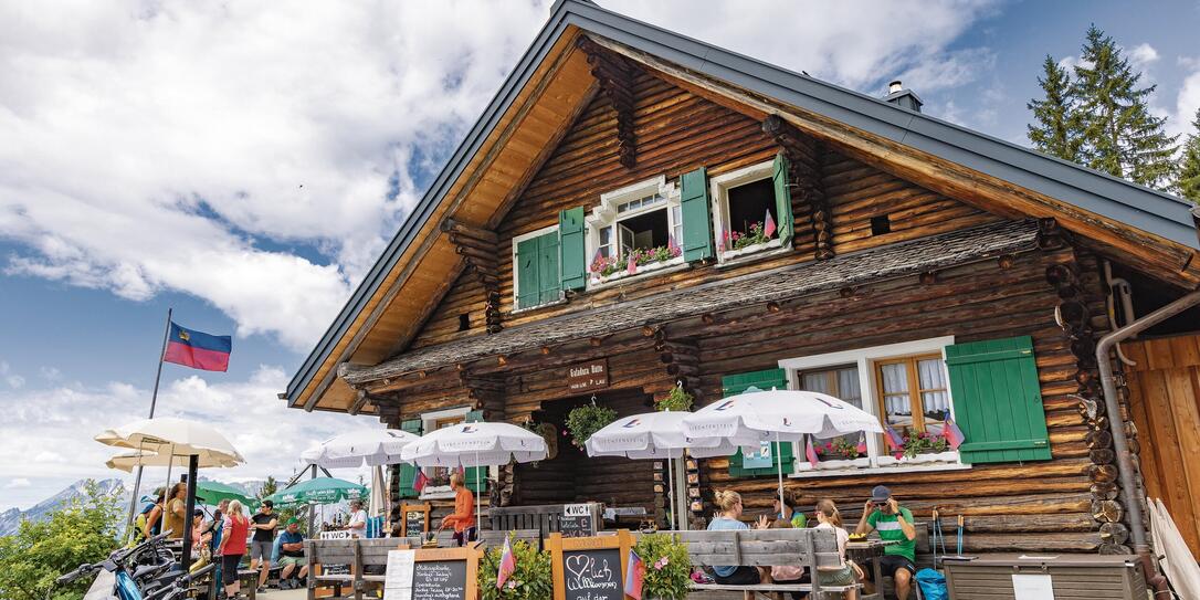 Gafadura Hütte in Planken