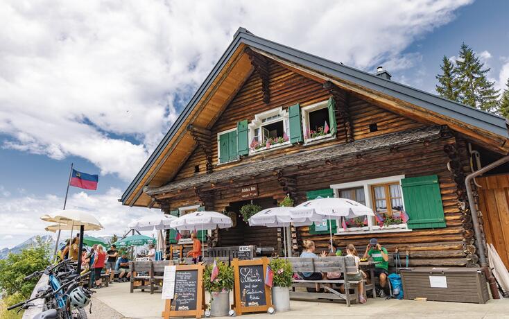 Gafadura H&uuml;tte in Planken