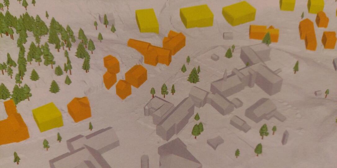 Geplante Kernzone in Schellenberg