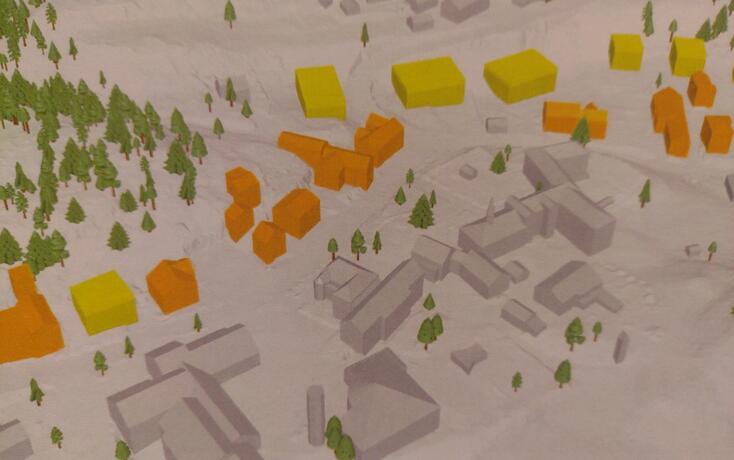 Geplante Kernzone in Schellenberg