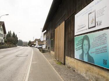 Plakatstelle in Nendeln Plakatstelle in Nendeln