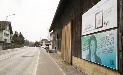 Plakatstelle in Nendeln