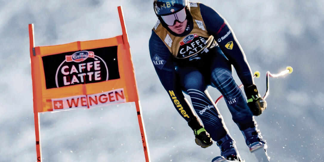 Marco Pfiffner will bei der heutigen Abfahrt voll angreifen.