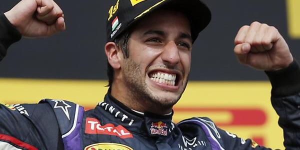 Daniel Ricciardo gewinnt einen turbulenten Grand Prix von Ungarn