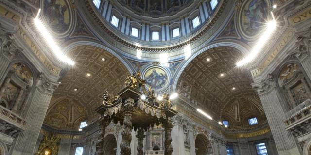 Die Neujahrsmesse im Petersdom in Rom