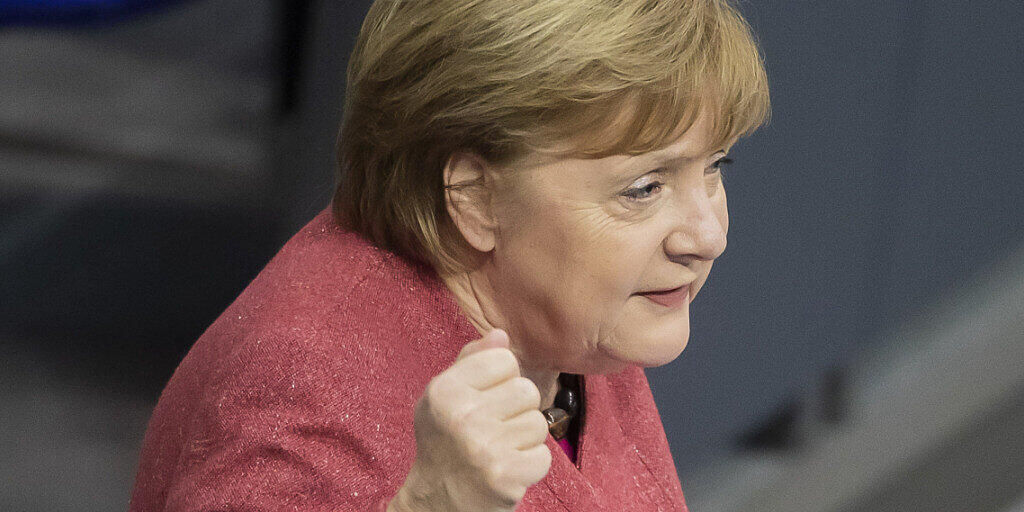 Die deutsche Bundeskanzlerin Angela Merkel. Im Streit um die Blockade des EU-Haushalts hat Berlin mit Ungarn und Polen einen Kompromiss ausgehandelt. Foto: Christoph Soeder/dpa