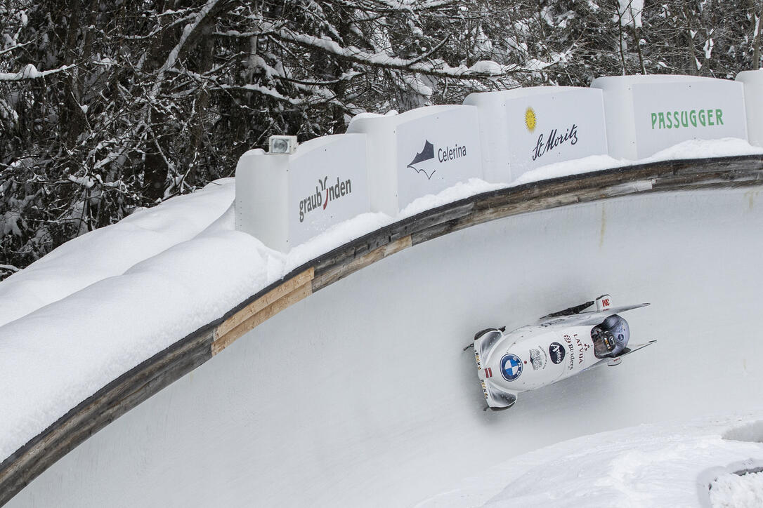 Junioren-WM 2er Bob in St. Moritz