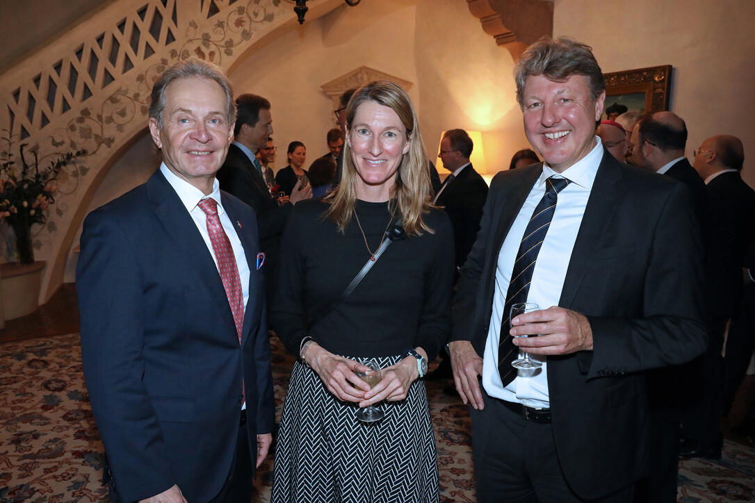 Neujahrsempfang für das diplomatische Corps auf Schloss Vaduz