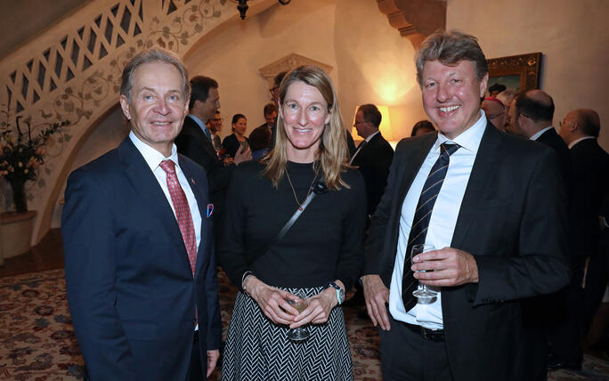 Neujahrsempfang für das diplomatische Corps auf Schloss Vaduz