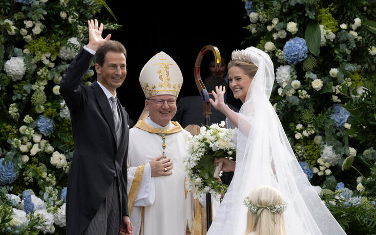 Hochzeit von Prinzessin Marie Caroline von und zu Liechtenstein und Leopoldo Maduro Vollmer