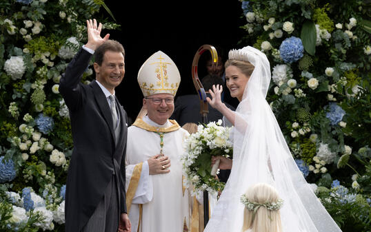 Hochzeit von Prinzessin Marie Caroline von und zu Liechtenstein und Leopoldo Maduro Vollmer