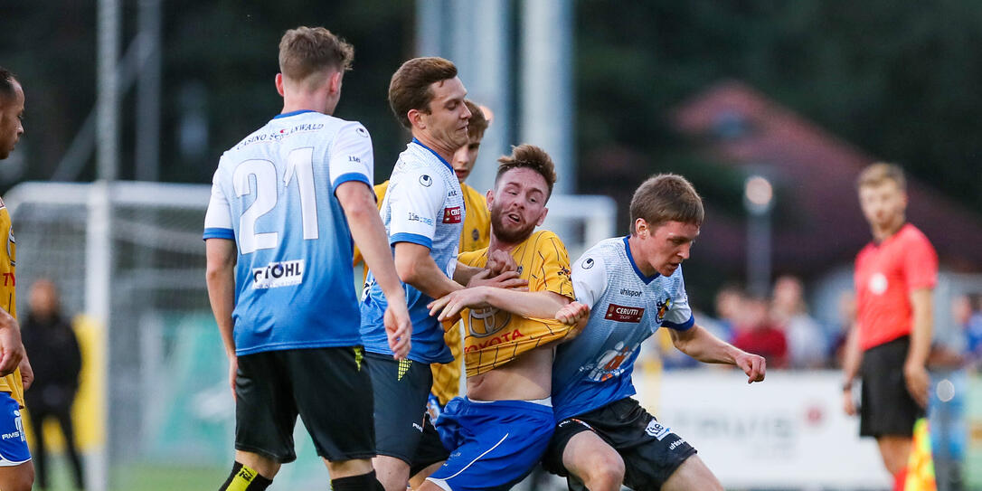 Fussball 1. Liga FC Balzers - USV Eschen-Mauren Fussball 1. Liga FC Balzers - USV Eschen-Mauren