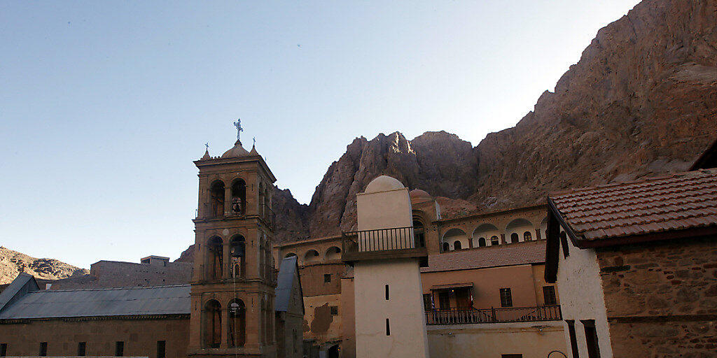 Das Katharinenkloster auf der Sinai-Halbinsel, in welchem sich eine der ältesten Bibliotheken der Welt befindet.
