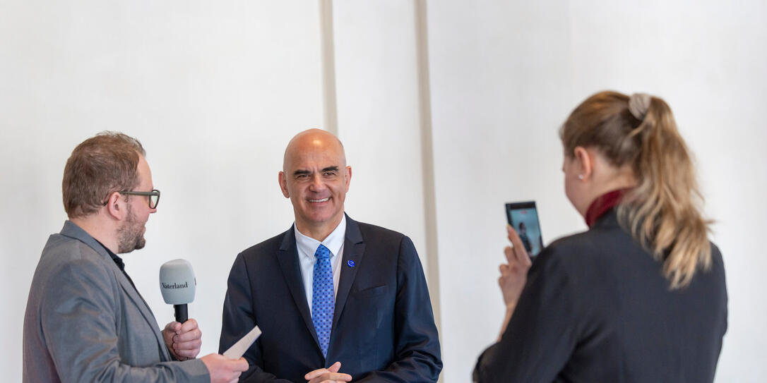 Europarat Vortrag in Schaan