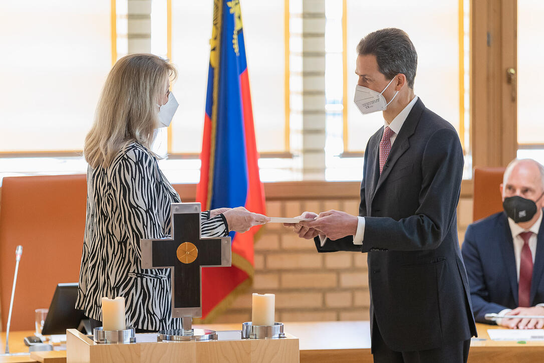 Landtagseröffnung 2021 in Vaduz