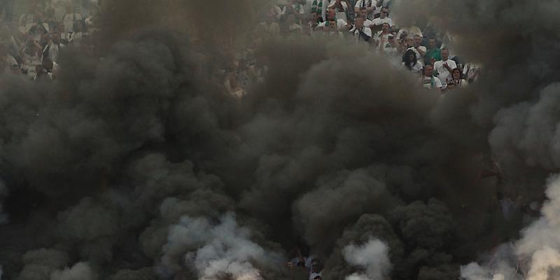 Legia Warschau wurde wegen seiner Fans bestraft (Archivbild) Legia Warschau wurde wegen seiner Fans bestraft (Archivbild)