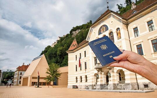 Reisepass Fürstentum Liechtenstein