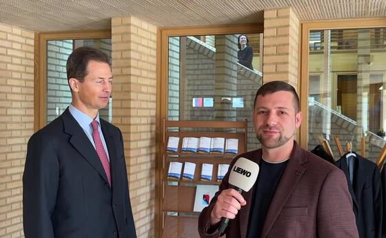 Interview mit Erbprinz Alois nach der Landtagseröffnung 2025