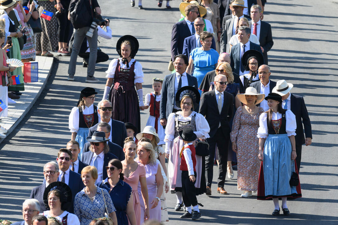 Staatsfeiertag 2026: Staatsakt auf der Schlosswiese (15.08.2026)