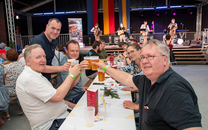 Kick-off Landesfeuerwehrtag mit "Füürwehrstadl" in Balzers