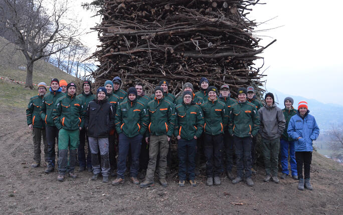 Funkensonntag in Balzers