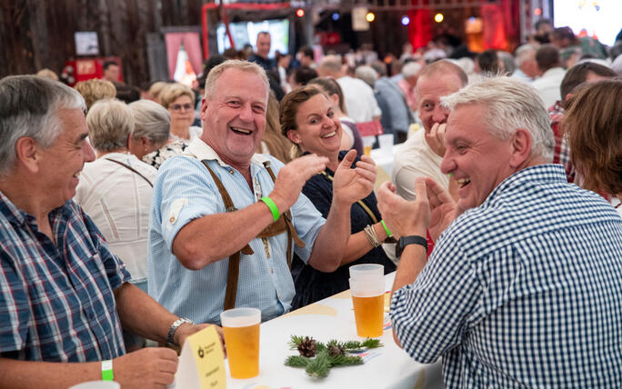 Kick-off Landesfeuerwehrtag mit "Füürwehrstadl" in Balzers