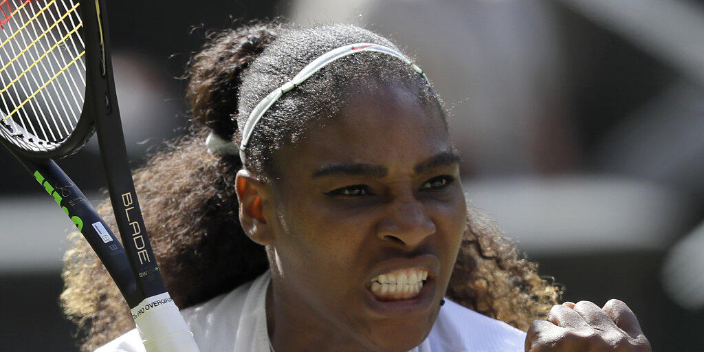 Musste für einmal kämpfen für den Sieg: Serena Williams
