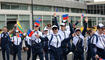 Liechtensteiner Delegation bei der Gymnaestrada 2023 in Amsterdam