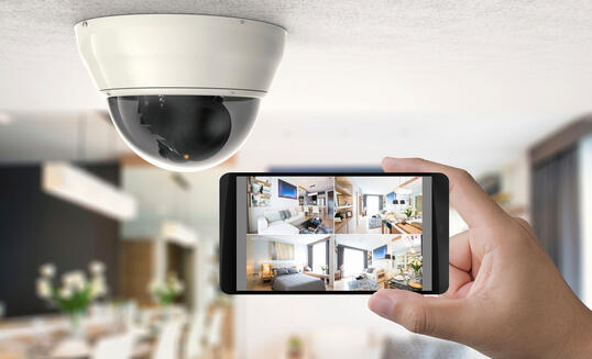 mobile connect with security camera