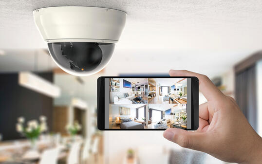 mobile connect with security camera