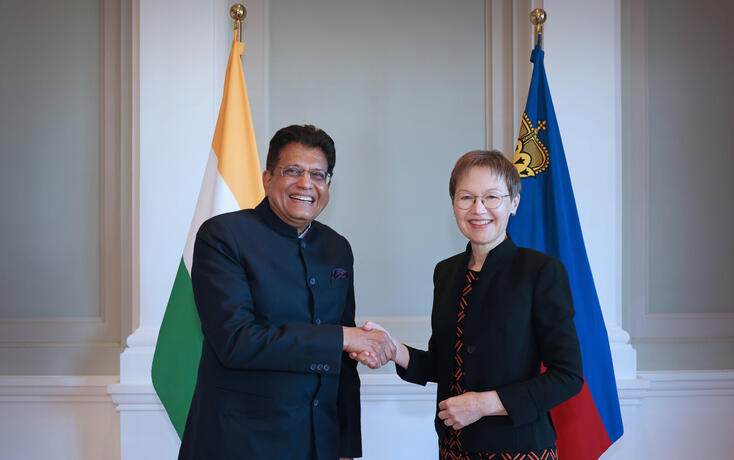 Besuch des Handels- und Industrieminister von Indien, Piyush Goy