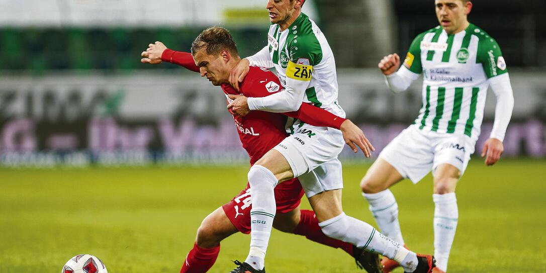 Schweiz Fussball Super-League FC St. Gallen - FC Vaduz