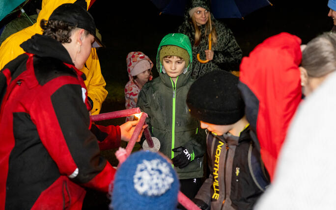 Funken Triesen mit Fackelumzug