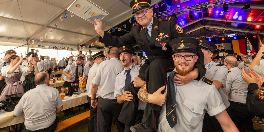 Landesfeuerwehrfest in Gamprin