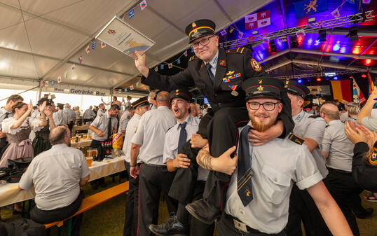 Landesfeuerwehrfest in Gamprin