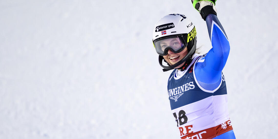 Kajsa Vickhoff Lie dominierte die Abfahrtstrainings