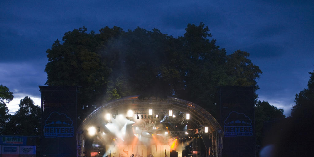 Pegasus, Flogging Molly, Stress und Kodaline eröffnen heute auf der lauschigen Lichtung ob Zofingen das Heitere Openair (Archiv)