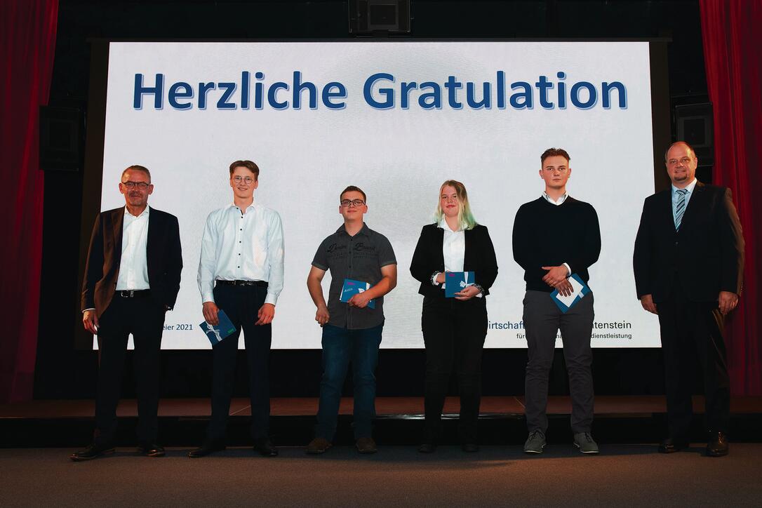 Lehrabschlussfeier der Wirtschaftskammer Liechtenstein