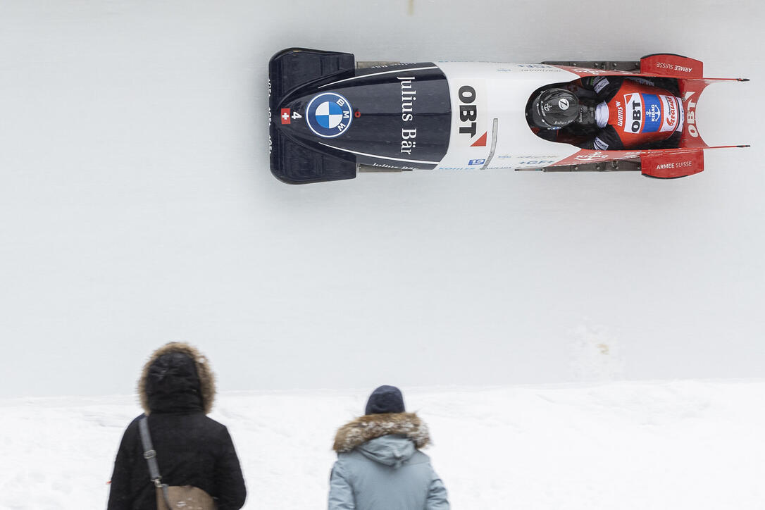 Junioren-WM 2er Bob in St. Moritz