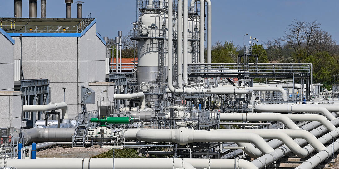Ukraine war - compressor station for Russian natural gas Ukraine war - compressor station for Russian natural gas